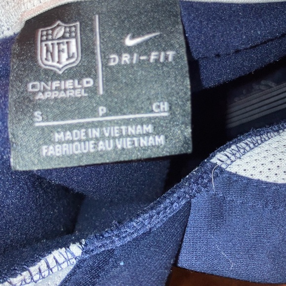 NIKE SMALL DALLAS COWBOYS HOODIE DRI-FIT ONFIELD APPAREL - Picture 8 of 8